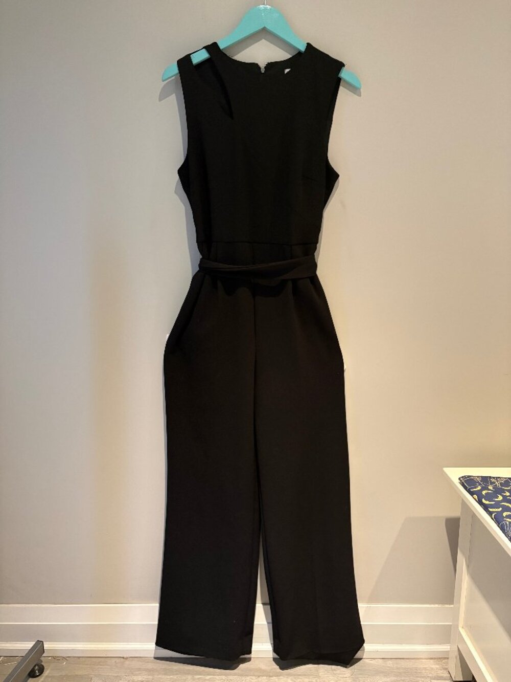 Sleek Black Jumpsuit with Cutout